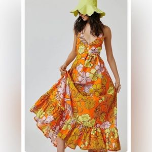 Anthropologie Plus +  Plenty Tracy Reese Floral Maxi Dress. Size 1X. NWT!